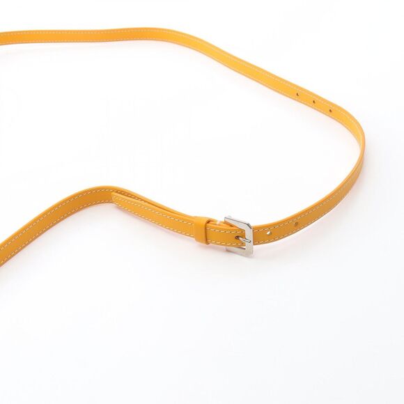 Goyard Handbag Saigon Pm Yellow Pvc Coated Canvas Leather Saigon Pm Ladies - Picture 10 of 10